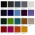 Kinefis Halbmondkissen - Verschiedene Farben erhältlich (15 x 25 x 10 cm) - Farben: Sky Premium - 